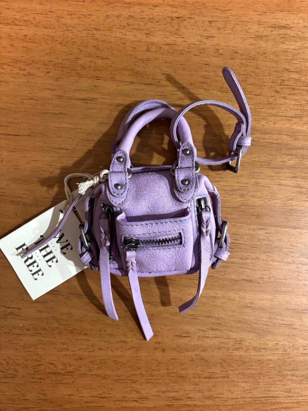 We The Free Micro Emerson Mini Bag Lilac Free People NWT